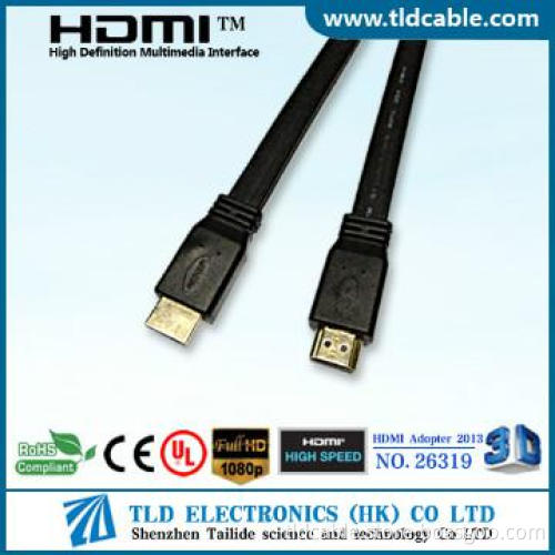 High Quality Flat HDMI Cable 1.4v for HDTV